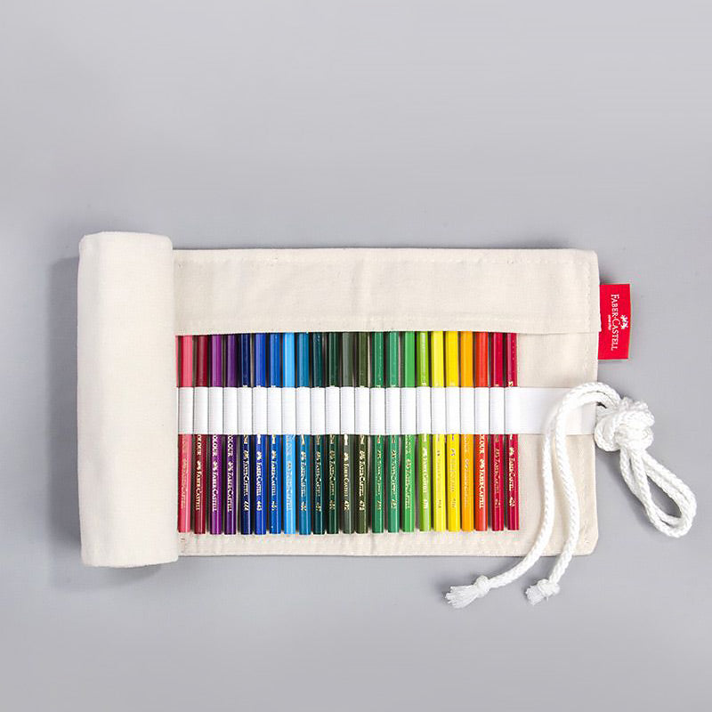 Faber Castell Roll Up Pencil Pouch 50/64/76 Slots