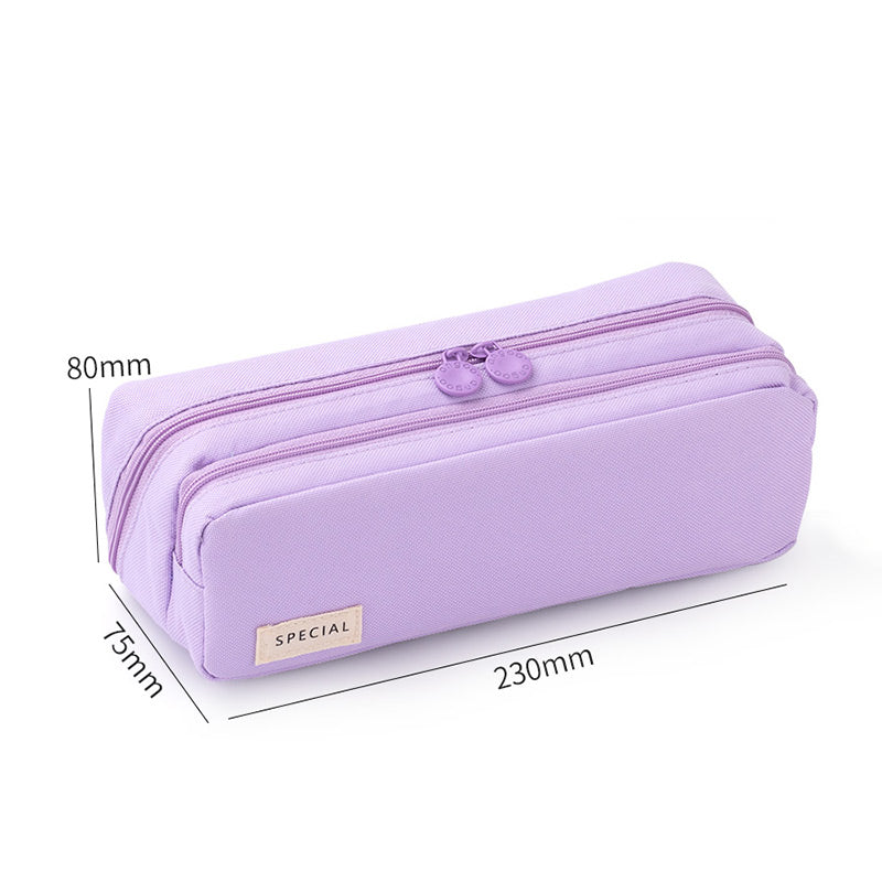 Flip Drawer Double Sided Zipper Pencil Case