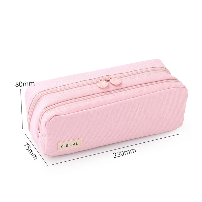 Flip Drawer Double Sided Zipper Pencil Case