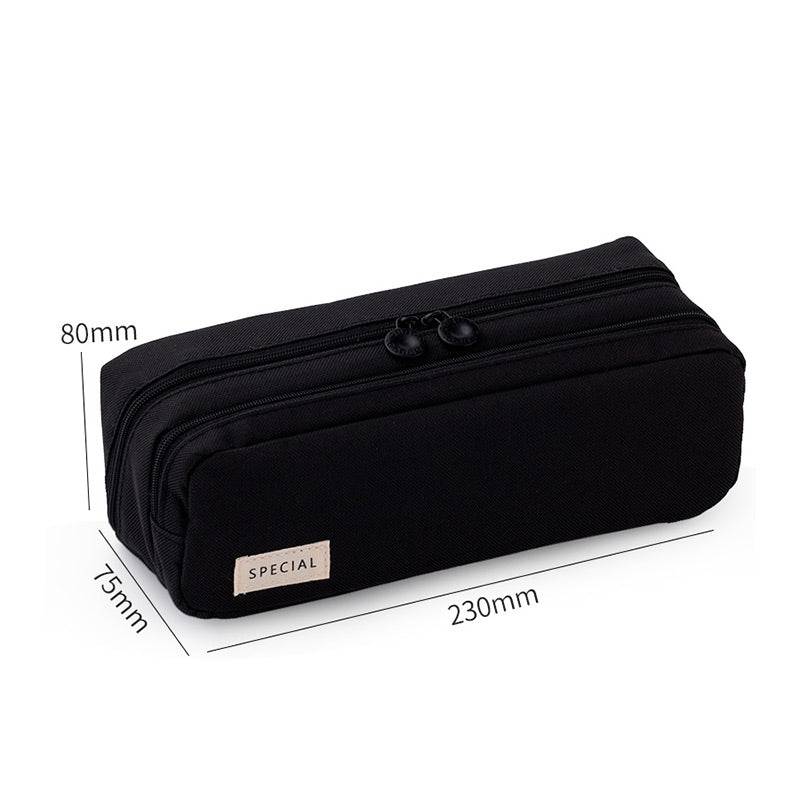 Flip Drawer Double Sided Zipper Pencil Case