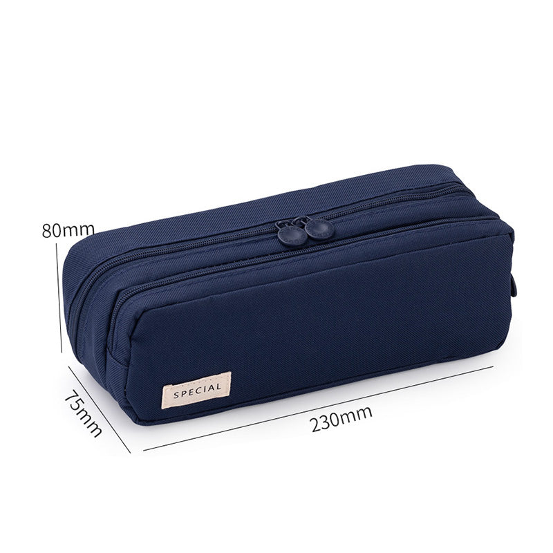 Flip Drawer Double Sided Zipper Pencil Case