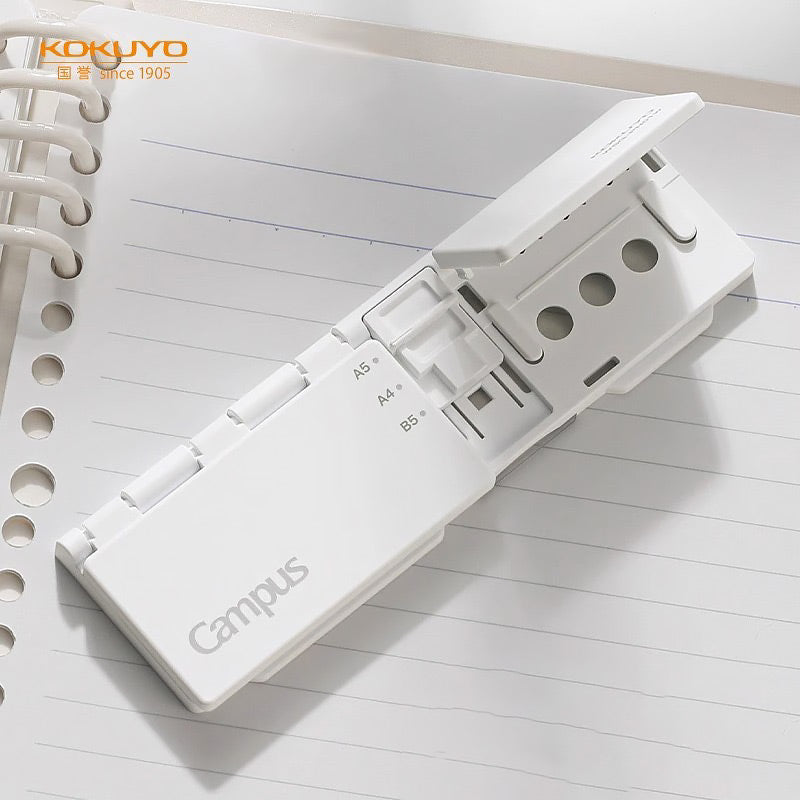 KOKUYO Campus 8 Hole Punch Portable for A5/B5/A4