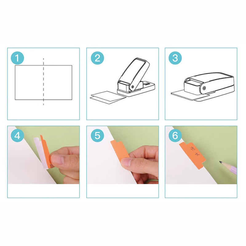 KW-trio Loose Leaf Separator Index Punch