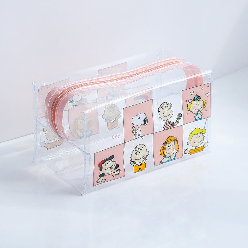 Kawaii Clear Transparent Pencil Pouch