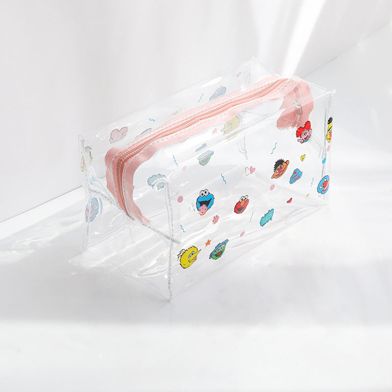 Kawaii Clear Transparent Pencil Pouch