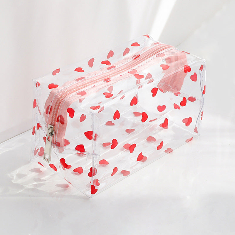 Kawaii Clear Transparent Pencil Pouch