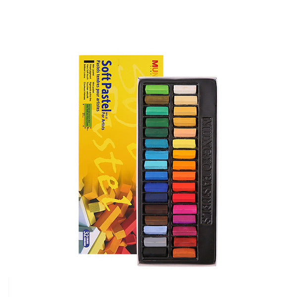 Mungvo Soft Pastels for Artists Set (12 Pack) 
