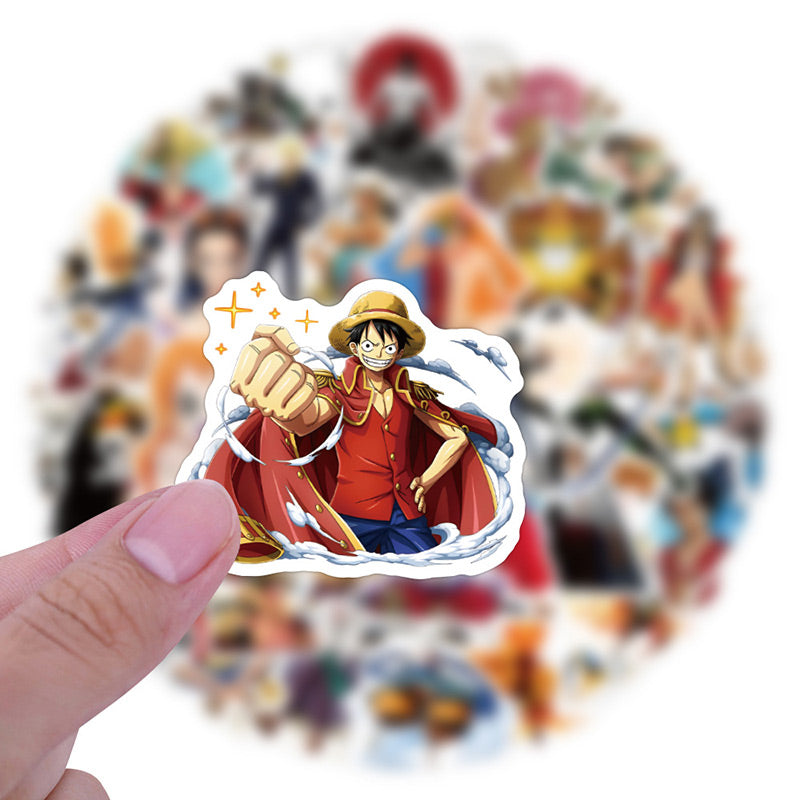 One Piece Anime Stickers 100 Pcs Set