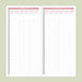 PAPERIDEAS 48K Hardcover / Softcover Weekly Planner Notebook