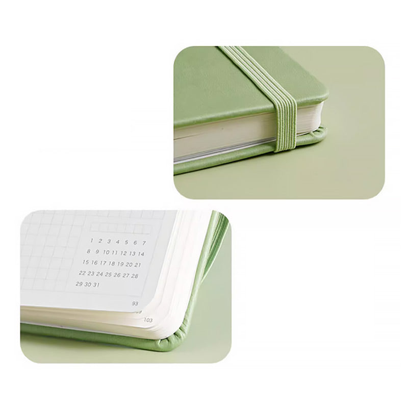 PAPERIDEAS 48K Hardcover / Softcover Weekly Planner Notebook