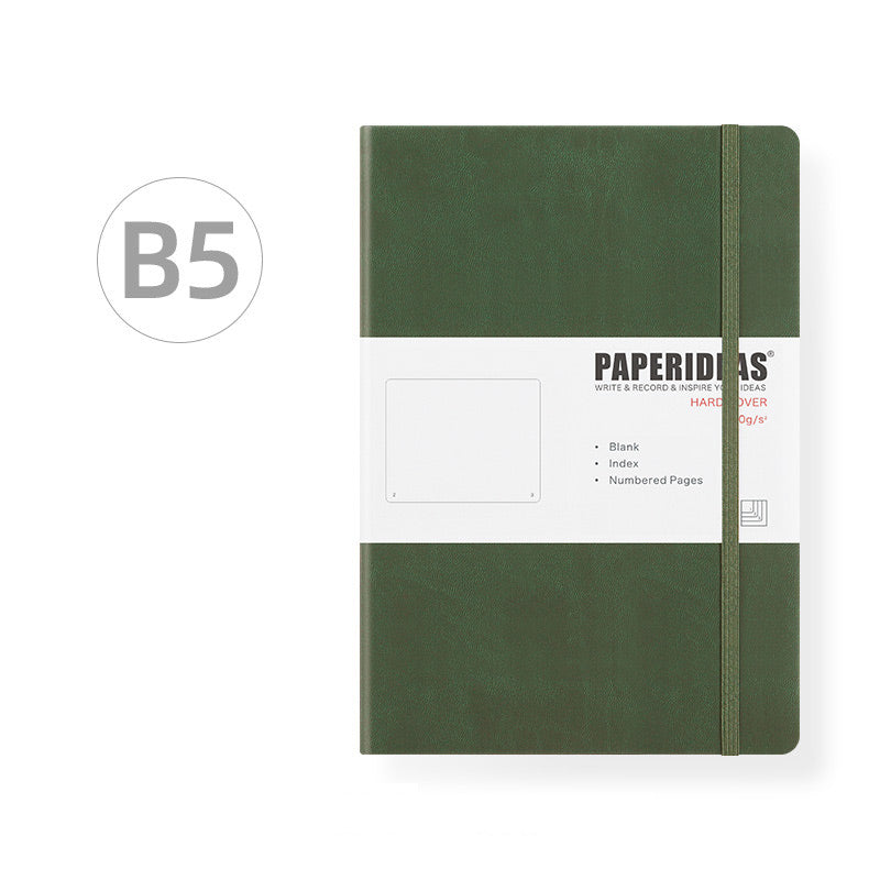 PAPERIDEAS B5 Hard Cover Journal Notebook