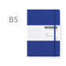 PAPERIDEAS B5 Hard Cover Journal Notebook, Blue / Gridded