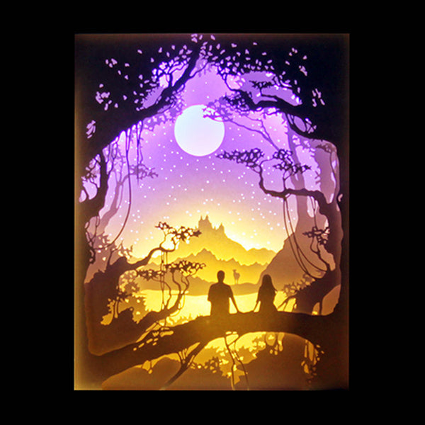 PaperCut Light Shadow Box