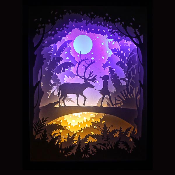 PaperCut Light Shadow Box