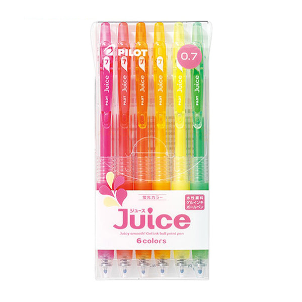 Pilot Juice Gel Pen 0.50/0.38/0.70mm, 6/12 colors Set