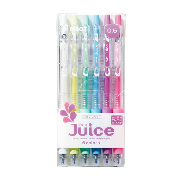 Pilot Juice Gel Pen 0.50/0.38/0.70mm, 6/12 colors Set