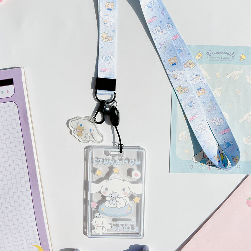 Sanrio Characters Vertical Card Holder with Lanyard