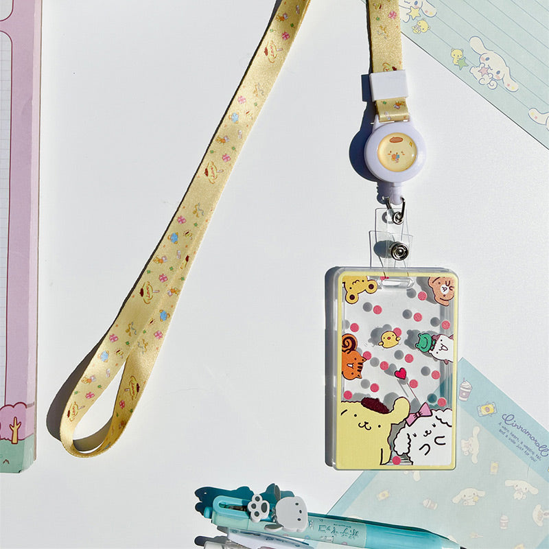 Sanrio Characters Vertical Card Holder with Lanyard