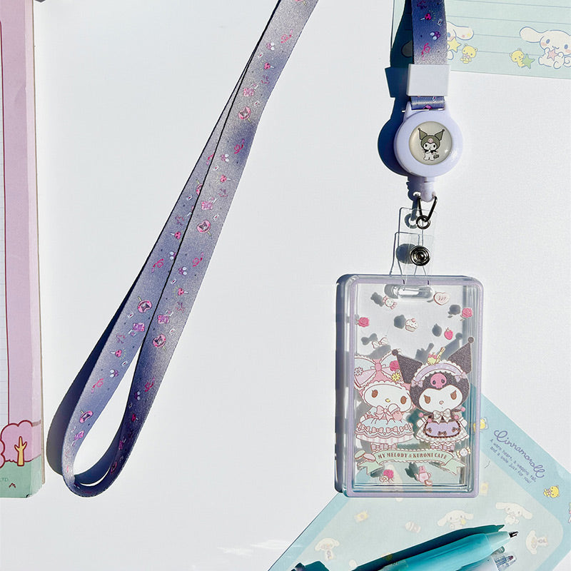 Sanrio Characters Vertical Card Holder with Lanyard