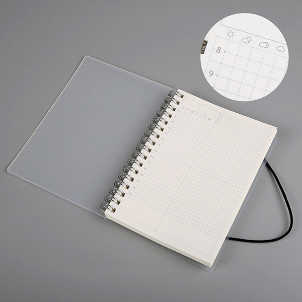 Spiral Bound Notebook A6/A5/B5/A4