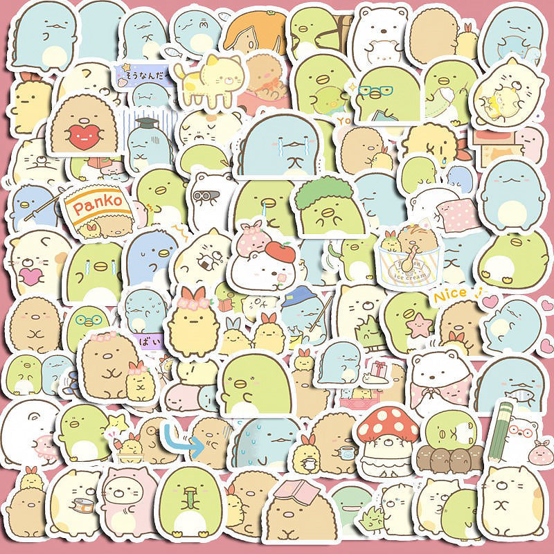 Sumikko Gurashi Stickers 100 Pcs Set