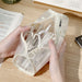 Transparent Mesh Standing Pencil Case