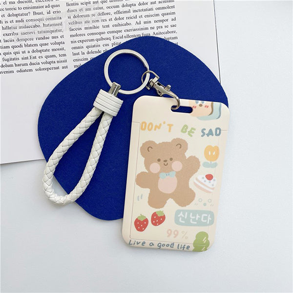 Vertical Card Holder with Lanyard