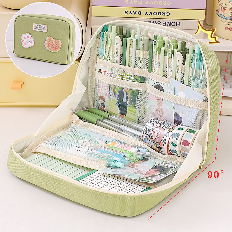 Writers Messenger Stationery Organizer, Green