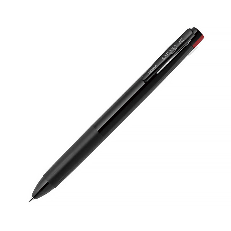 Zebra Sarasa Clip 3C 0.5mm 3 in 1 Gel Pen, Black