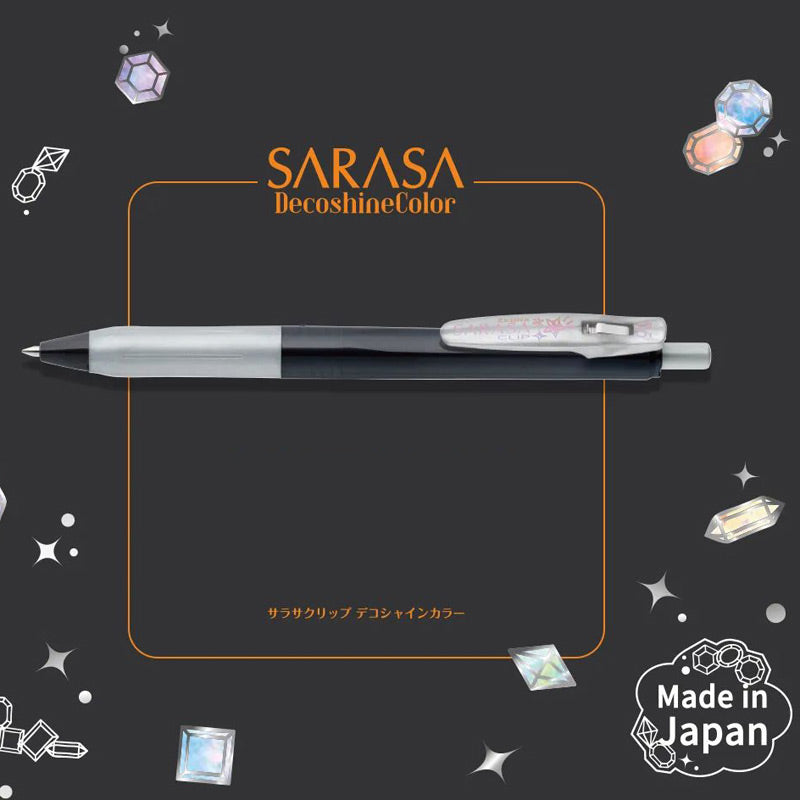 Zebra Sarasa Decoshine Color Gel Pen 0.5mm 10 Colors / Set