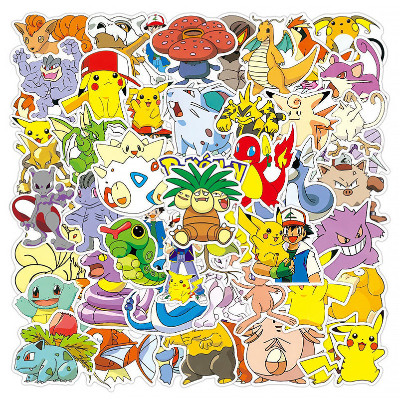Pokemon Art Set Stationary Notebook Crayons Markers Stickers Stampers Gift  Set
