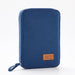 Canvas Zippered Large Stationery Organizer, Midnight Blue