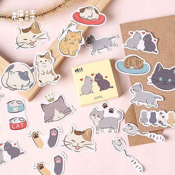 Candy Poetry Neko Stickers