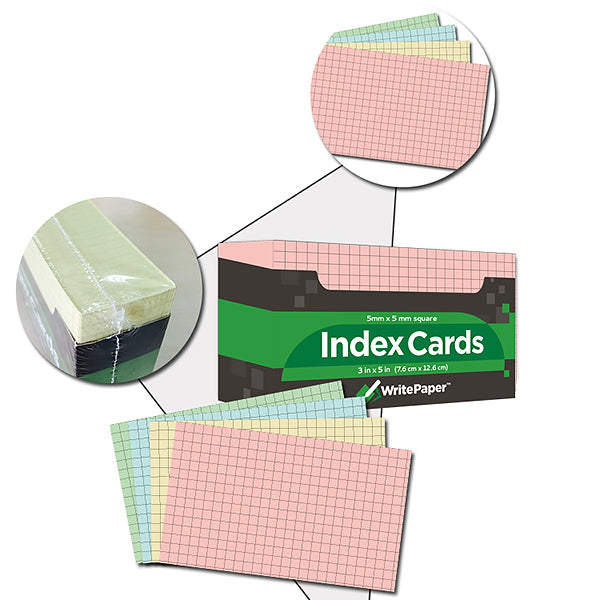 RS 4X6 RULED INDEX CARDS