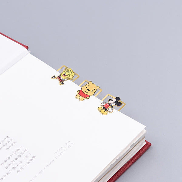 Cute Cartoon Character Metallic Bookmark 10 Pcs Pack — A Lot Mall