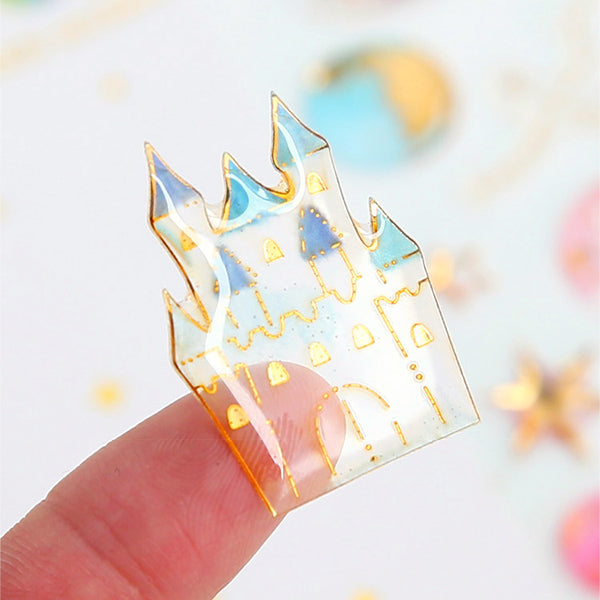 Pastel Crystal Stickers