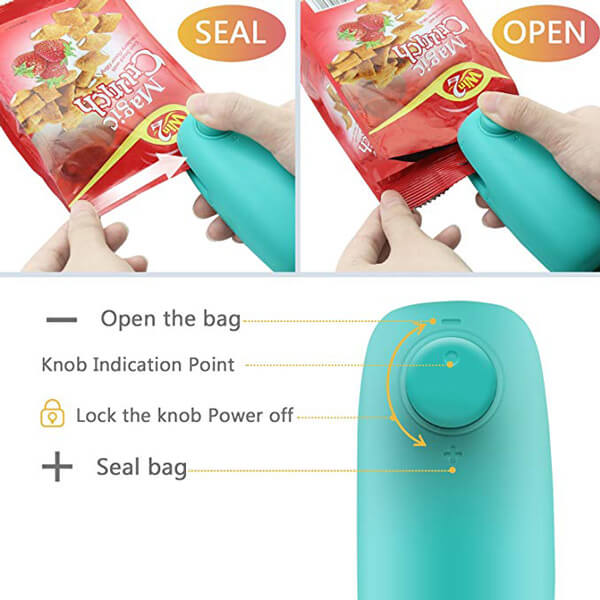 Heat Sealer &Cutter for Plastic Bag Portable 2-in-1 — A Lot Mall