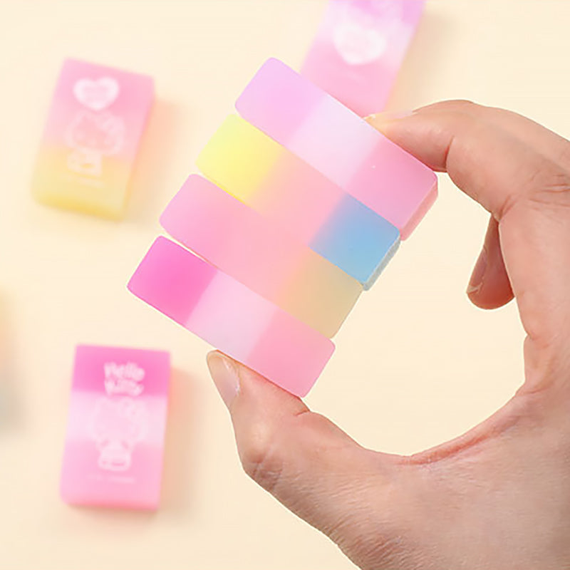 Hello Kitty Color Jelly Eraser 4 Pcs Set — A Lot Mall