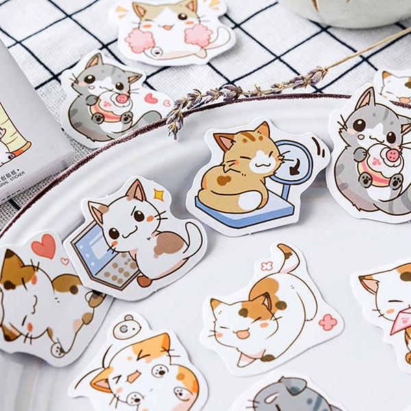 Kawaii Cute Cat - Cat - Sticker