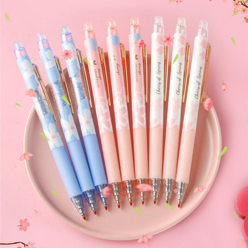 Romantic Japanese Sakura Flower Gel Pen Cute Pen Set Cherry 