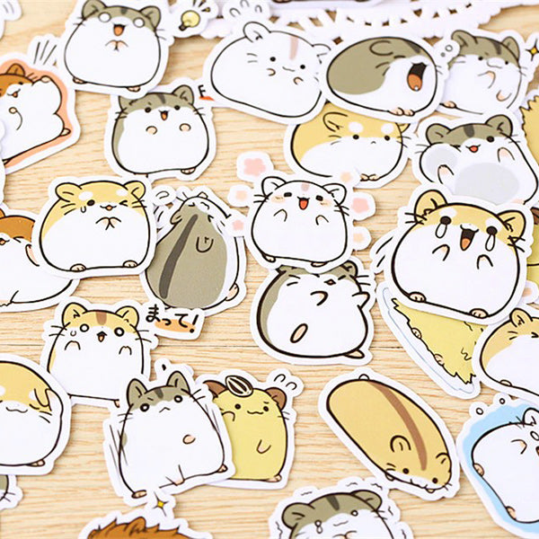 Kawaii Cat Stickers 45 Pieces