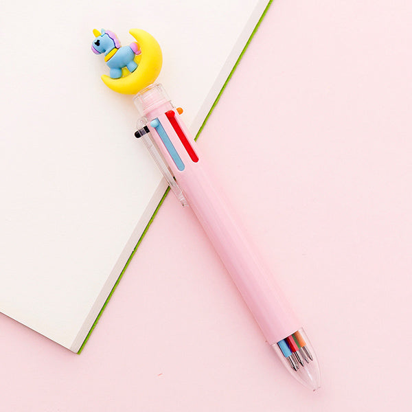 Colorful Unicorn Cartoon Cute Ballpoint Pens 10 Cute And Creative