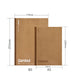 KOKUYO Gambol Lined Kraft Paper Cover Notebook Pack