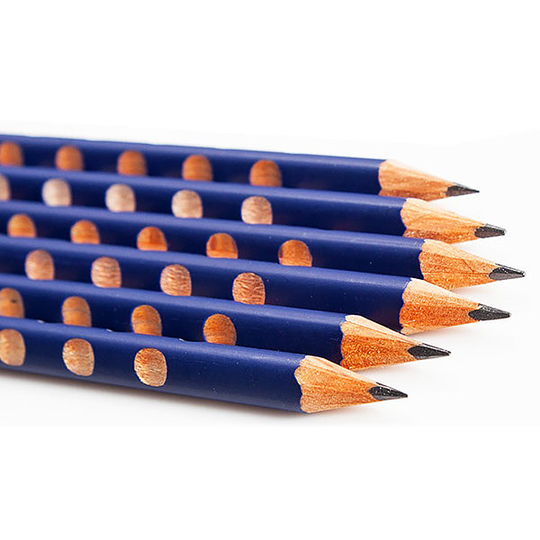 Kores 6 crayons graphite HB couleur pastel