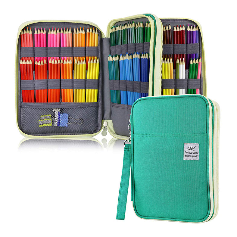Large Capacity Pencil Case Slots, School Pencilcase, Supplies Holder