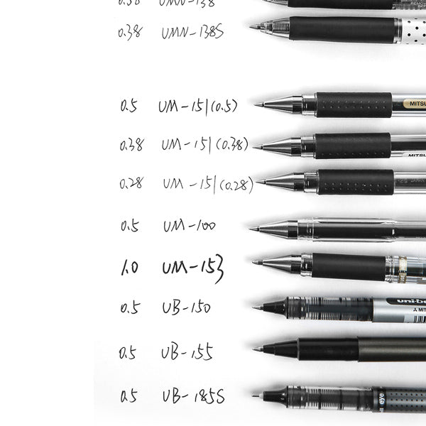 Uni-ball Signo Broad UM-153 Gel Pen 1.0mm 3 Colors — A Lot Mall