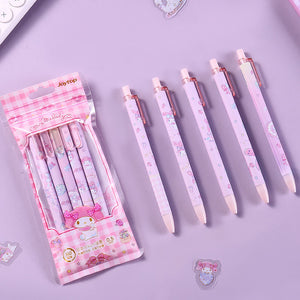 My Melody and Kuromi Gel Pen 0.5mm 6 Pcs Set — A Lot Mall