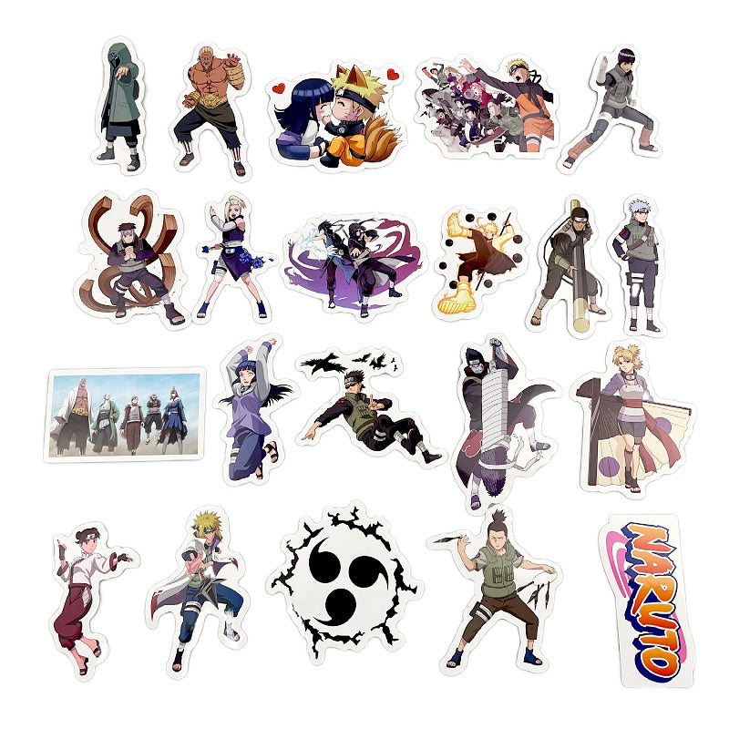 100Pcs/lot Naruto Stickers Classic Japan Anime Sticker Cartoon for  Snowboard Laptop Luggage Fridge Car- Styling Vinyl Pvc Decals - Price  history & Review, AliExpress Seller - Children's toy store Store