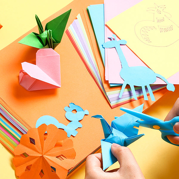 Origami Book for Kids: Big Origami Set Includes Origami Book and 100 High-Quality Origami Paper, Fun Origami Book with Instructions - 30 Step by Step Projects about Animals, Plants and More! [Book]