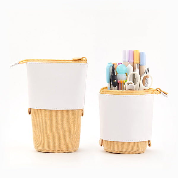 SOLFÅGEL Roll-up pencil case, beige - IKEA